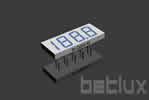 0.25 inch | seven segment LED